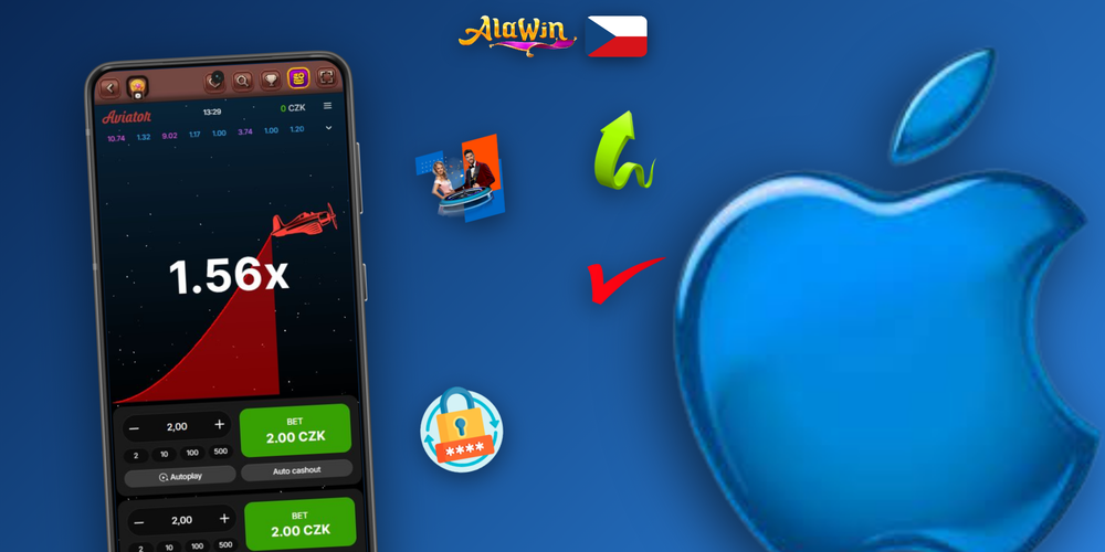 Infografika algoritmu ověřitelně férové hry Aviatoru: seed, SHA-256 hash a výsledek kola v Alawin Casino