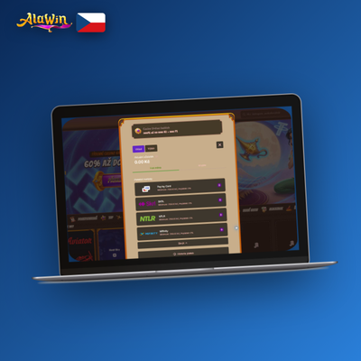 Rychlé metody vkladu Alawin Casino přes Skrill, Neteller, MiFinity a Revolut