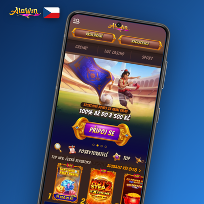 Přes 10 000 slotů v mobilní aplikaci Alawin Casino na jedné obrazovce