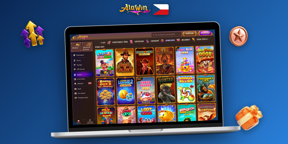 Alawin Casino desktop verze kompatibilní s Windows i macOS na notebooku a stolním PC