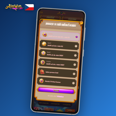 Registrace telefonem v Alawin Casino – ověření pomocí SMS kódu na mobilu